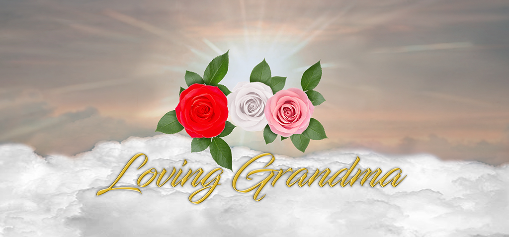 BZ Sky 3 Roses (Loving Grandma) PROOF